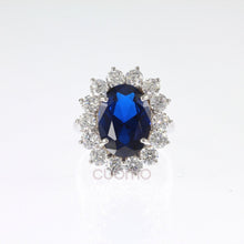Carica l'immagine nel visualizzatore di Gallery, Anello replica Zaffiro