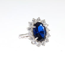 Carica l'immagine nel visualizzatore di Gallery, Anello replica Zaffiro