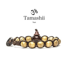 Carica l'immagine nel visualizzatore di Gallery, Bracciale Tamashii Diaspro Giallo Striato