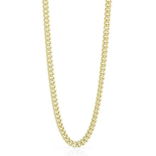 Carica l'immagine nel visualizzatore di Gallery, collana lunga maglia a catena grumetta in bronzo placcato oro unoaerrre