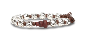 Bracciale Tamashii Ruota Preghiera in Argento